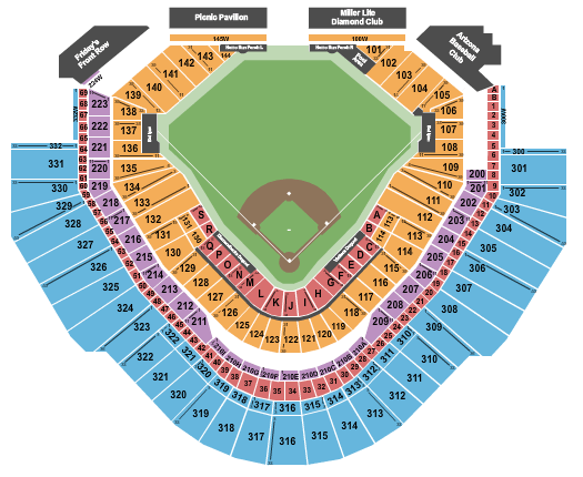 Chase Field Diamondbacks Seating Chart